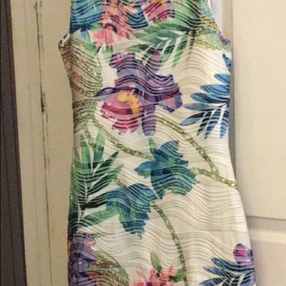 Jennifer Lopez flower dress